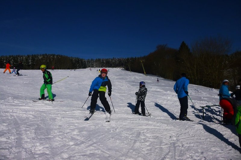 Jazda na nartach w Winterbergu