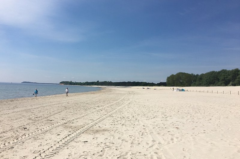 Südsee Feeling Juni 2021 am Strand 300 m von der Ferienwohnung entfernt