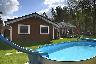 Casa de vacaciones-Rheinsberg III Casa de la piscina