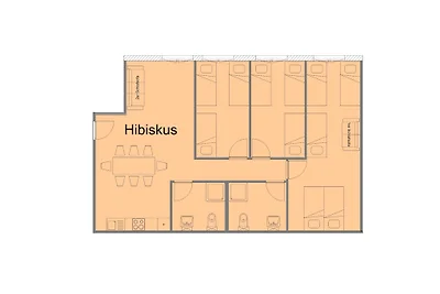 Appartement Hibiskus