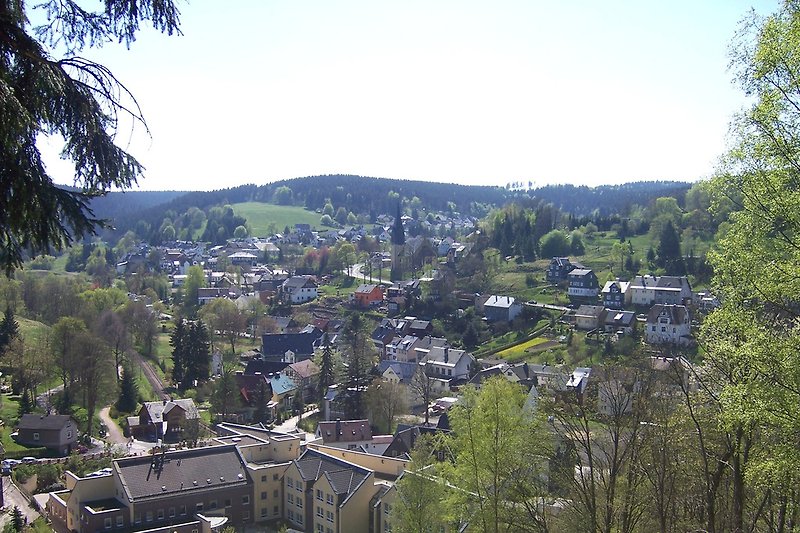 Blick vom Mühlberg auf Stützerbach