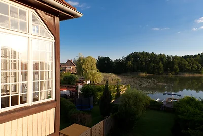 Ferienwohnung am See mit Boot
