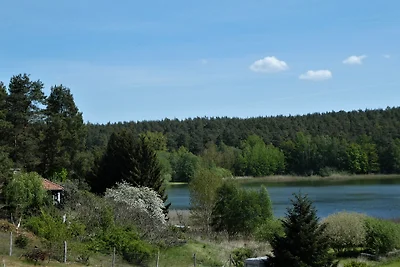 Pfingsten: Finnhütte m. Seeblick