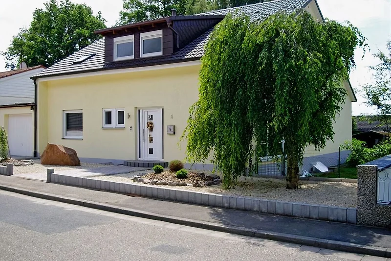 Frontansicht Ferienhaus Lorson