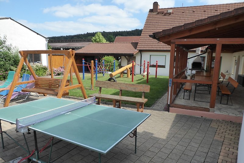 Ferienwohnung Seppel in Oberscheinfeld - Firma Steigerwälder Zwergenhof