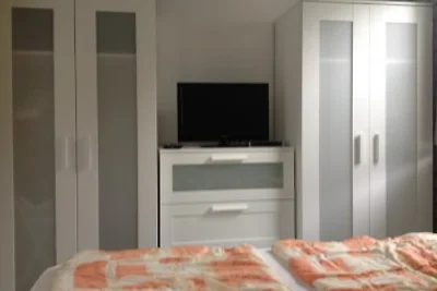 4 STERNE Haus Nordsee eingezäunt