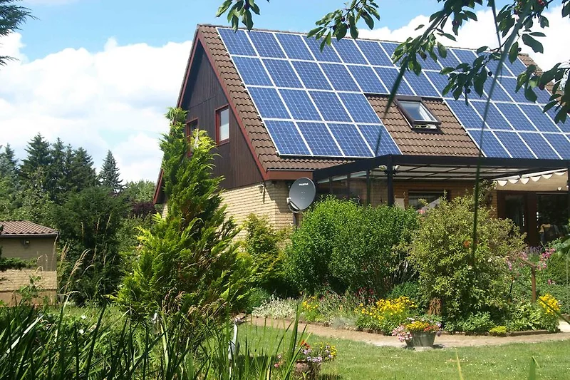 Huis vanaf de tuinzijde