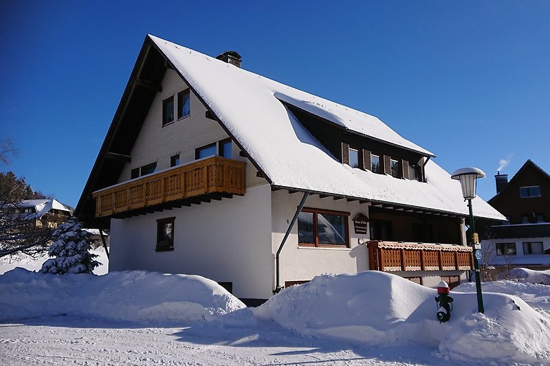 Ferienhaus Erik im Winter