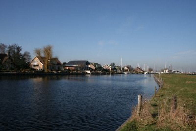 Kanal zur Seen nah am Haus