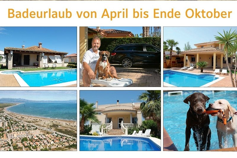 Badeurlaub von April bis Oktober