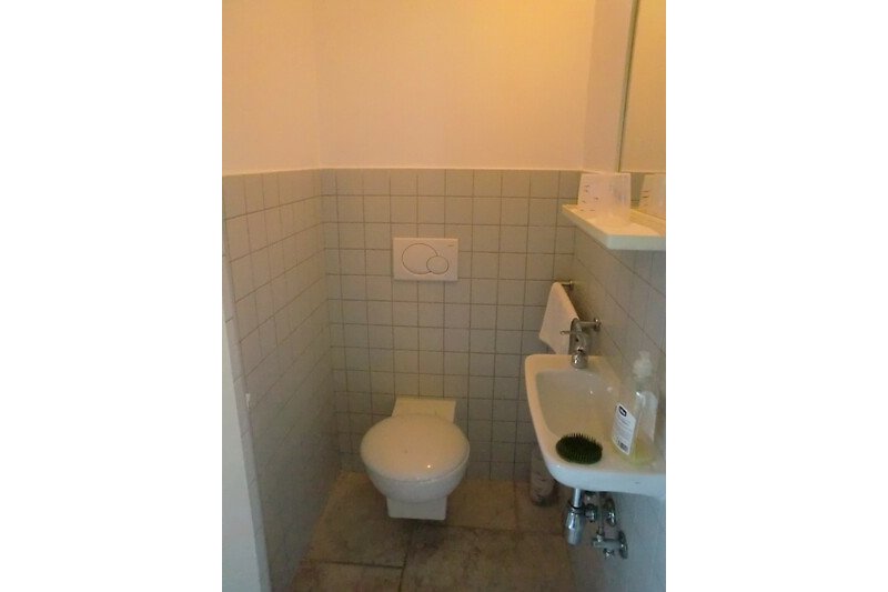 Wohnung BLAU, Gaeste Toilette