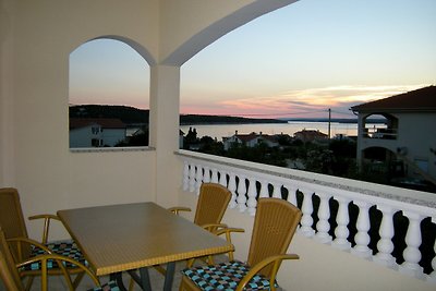 Apart' Villa Kapelica, Meerblick.