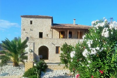 Large stone villa Mistraki Messinia