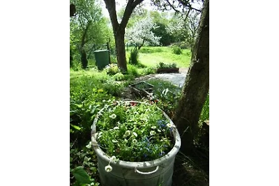 Alte Kate mit Gartenidyll