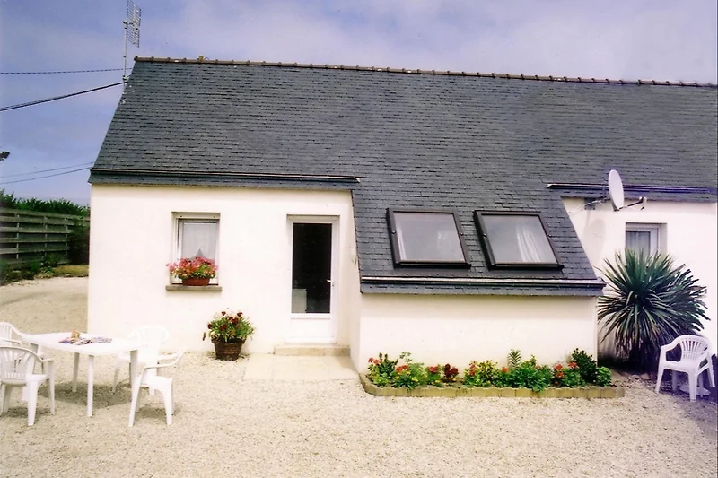 In Landeda, Ferienhaus Hent ar Mor mit eingezäuntem Garten – ideal für Familien mit Kindern und Gäste mit Hund.