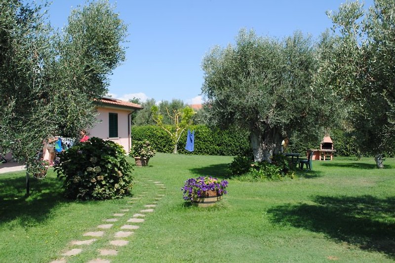Ferienhaus Il Bramasole - Großer gepflegter Garten