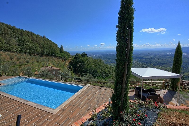 Villa Piera-Ida, Traum-Panorama mit Pool