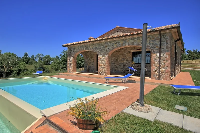 Villa Elisa -Pool und Porticato