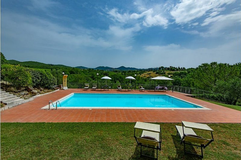 Le Trappoline - Privat-Pool mit Panorama