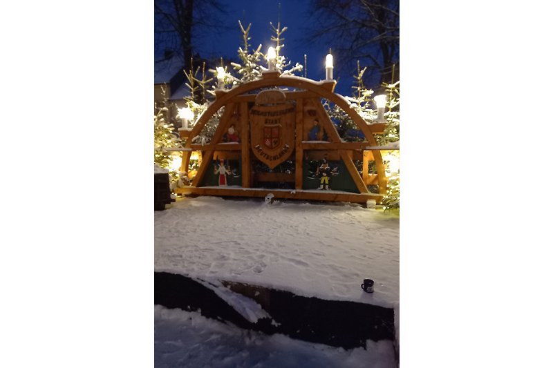 Weihnachtliches Oberwiesenthal/ Markt