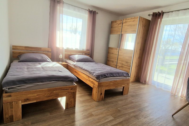 2. Schlafzimmer auf Wunsch als Doppelbett