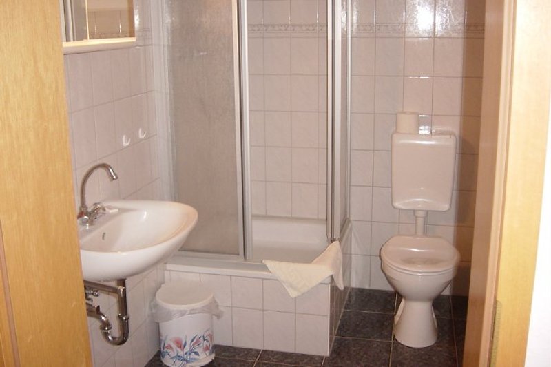 All rooms have a shower and toilet.