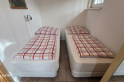 Bungalow direkt am Bade-u. Angelsee