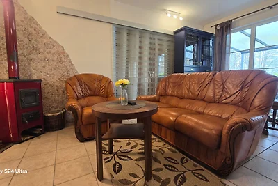 Bungalow direkt am Bade-u. Angelsee