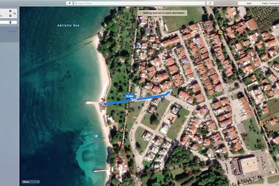 Ap. Fazana für 2 -Strand 100 Meter
