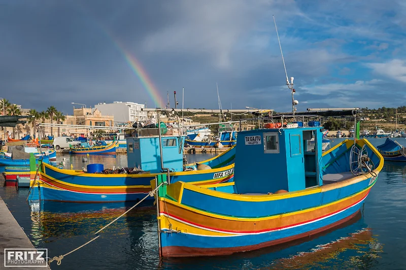 Luzzi - de kleurrijke Maltese vissersboten