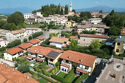 FEWO C 15 - KREIS LAZISE / GARDASEE MIT 50 m² PRIVATEM GARTEN & POOL!