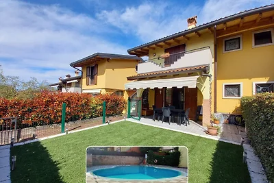 FEWO C 15 - KREIS LAZISE / GARDASEE MIT 50 m² PRIVATEM GARTEN & POOL!