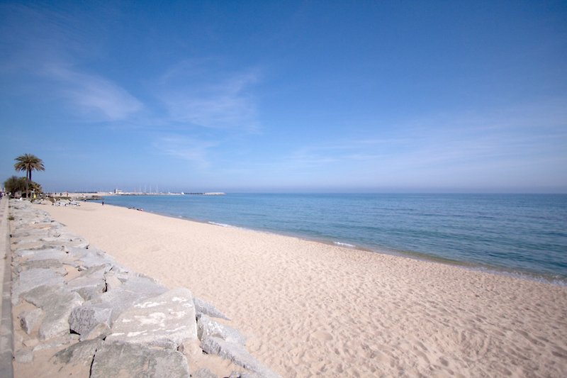 Beach of Premià de Mar