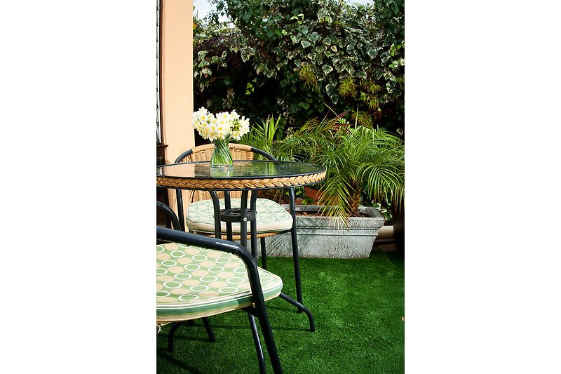 Terrasse Family room mit 2. Schlafzimmer