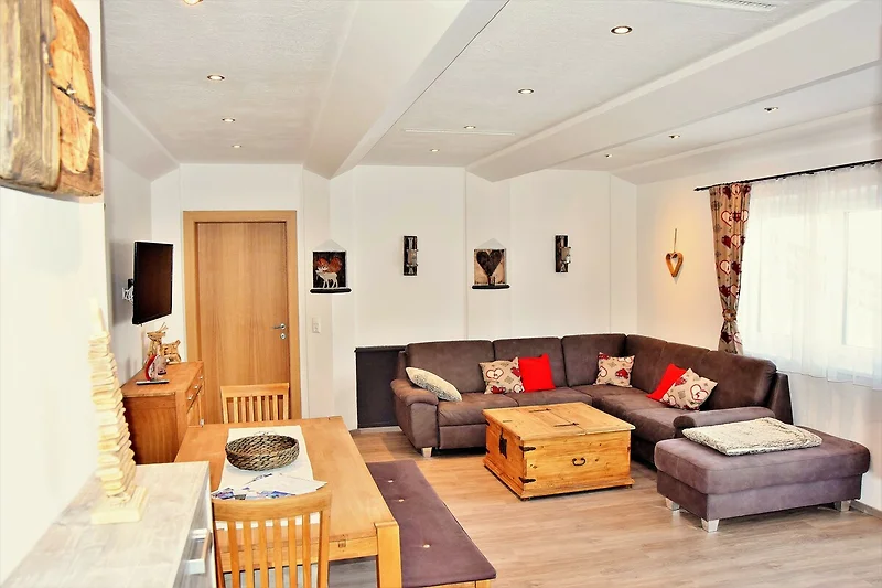 Woonkamer Appartement Oostenrijk Haus Tennladen Niederau