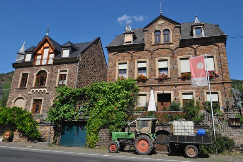 Typical Moselle winemaker's houses
