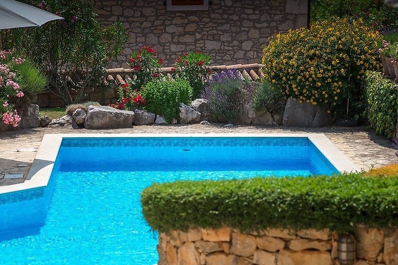 Villa "Casa Theresa", Romantische Ecke am Pool