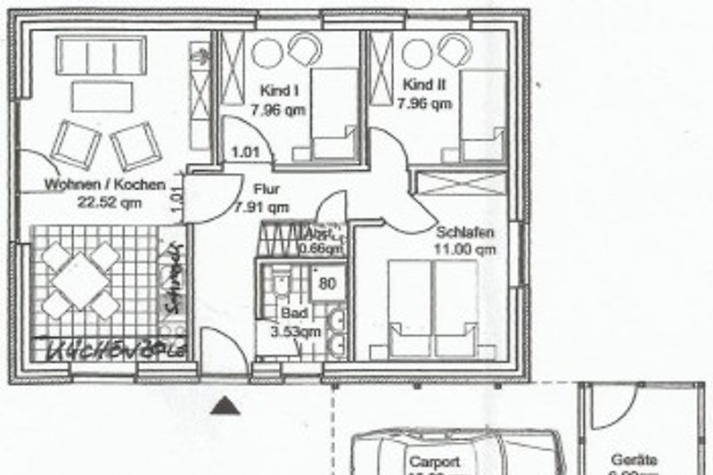 Floor Plan of House Finja