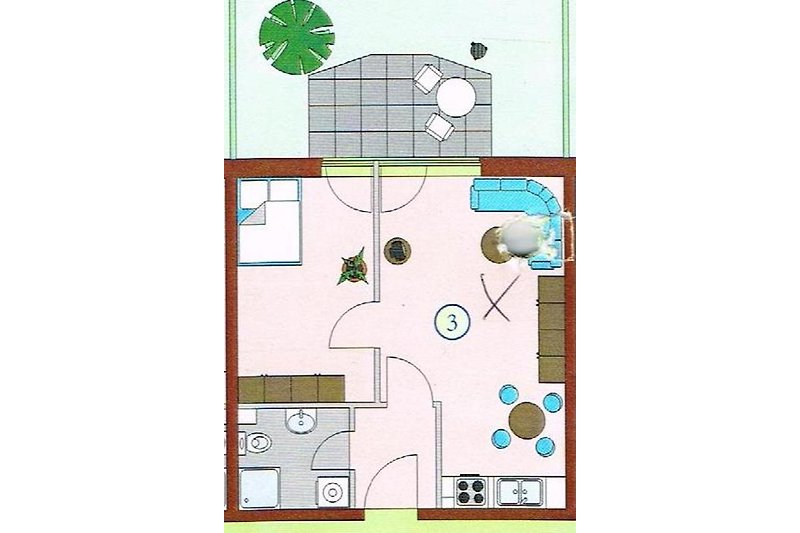 Plan d'étage Amrum 3