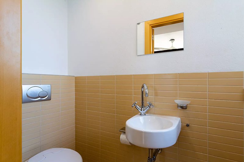 Guest WC with children seat and urinal