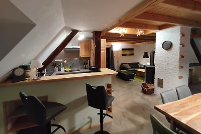Gelbes Haus Ferienhaus + Saunahütte