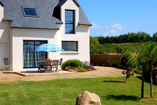 maison face à la plage, vue sur mer