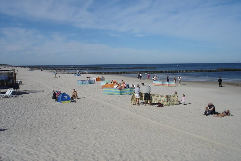 Der Strand in Dzwirzyno