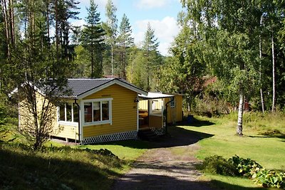 Ferienhaus Gårdsvik am See mit Boot