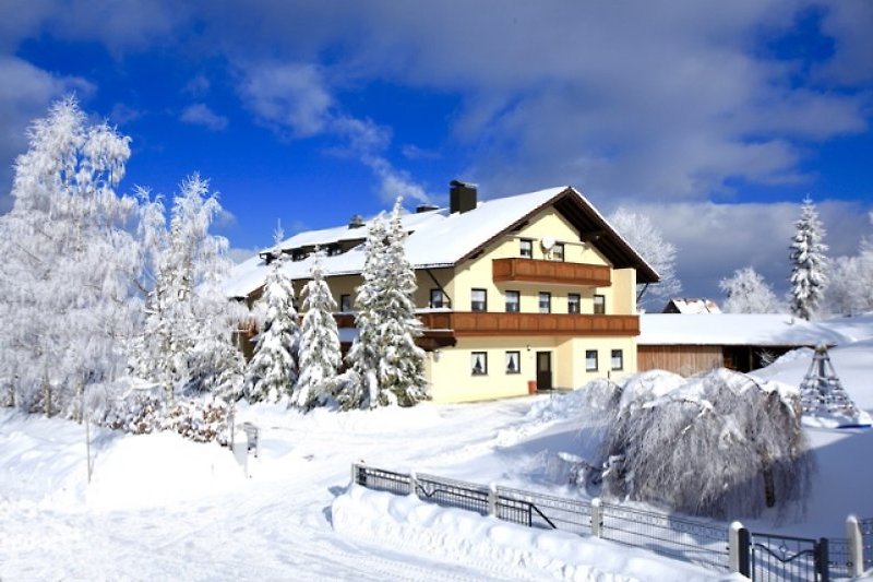 Landhaus Frauenberg im Winter