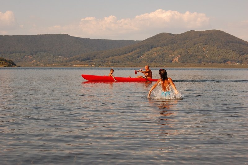 Sport Urlaub im Naturschutzgebiet des Vico-Sees
