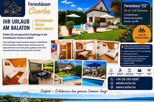 Ferienhaus Siofok