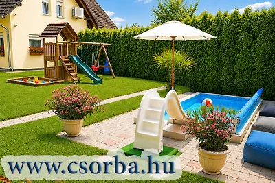 Ferienhaus Csorba mit Pool