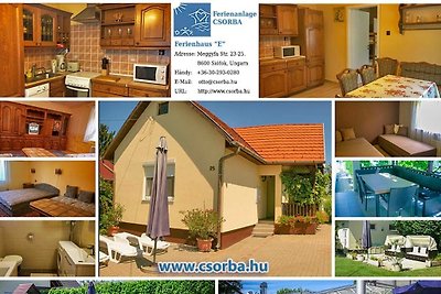 Ferienhaus Csorba mit Klima & Pools