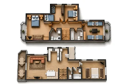 Ferienhaus Csorba mit Klima & Pools